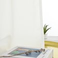 thumbnail image 4 of Aoresac 2PC Curtains Household Blackout Phantom Veils Translucent Light Transmission Protect Privacy Can be Worn Rods, 4 of 8