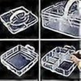thumbnail image 3 of 3 Tier Stackable Stora Container Box With 18 Comments Izer Box Sewing Box With Dividers For Arts And Crafts, 3 of 5