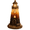 A001- Style A, variant on Beginner-Friendly DIY Lighted Sea Glass-Style Lighthouse Kit, Stained Glass Night Light for Living Room Table Decor, Coastal Home Decor Gift for Women 1 Pack