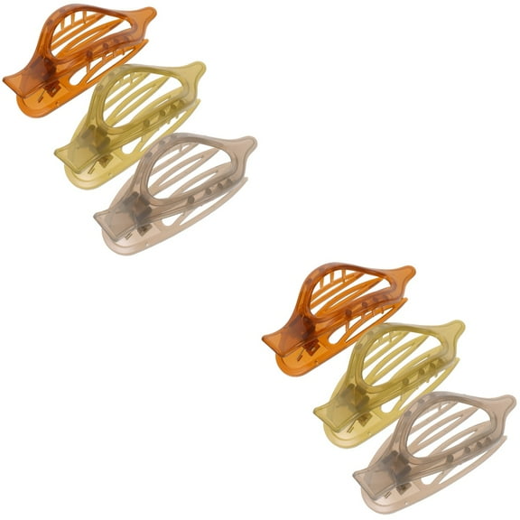 6 pcs  French Hair Clips Curved Hair Clips Women Hair Styling Tool Hair Clips for Women