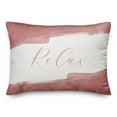 thumbnail image 2 of Creative Products Relax Watercolor Pink 14 x 20 Indoor / Outdoor Pillow, 2 of 3