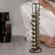 thumbnail image 4 of Soporte para Cápsulas de Café, 20 Unidades, Torre Negra, Dispensador de Cápsulas, Cajones Giratorios, Estantes de Almacenamiento, 4 of 5