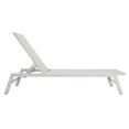 thumbnail image 4 of SAFAVIEH Fionne Outdoor Patio Sun Lounger, Silver/Beige, 4 of 14