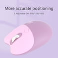 thumbnail image 4 of Wireless Mouse, BT 5.1 & 2.4GHz Dual Mode Silent Ergonomic Mouse, 3 Adjustable DPI, with Auto Sleep Mode, for PC Laptop Tablet, 4 of 7