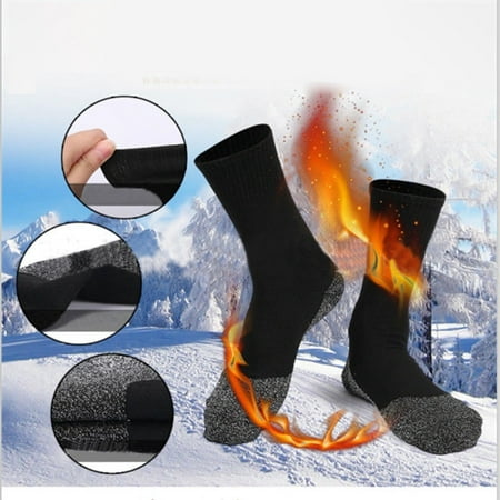 Winter Warm 35 Aluminized Keep Feet Sock Heat Fibers Insulation Below (Best Socks To Keep Feet Cool)