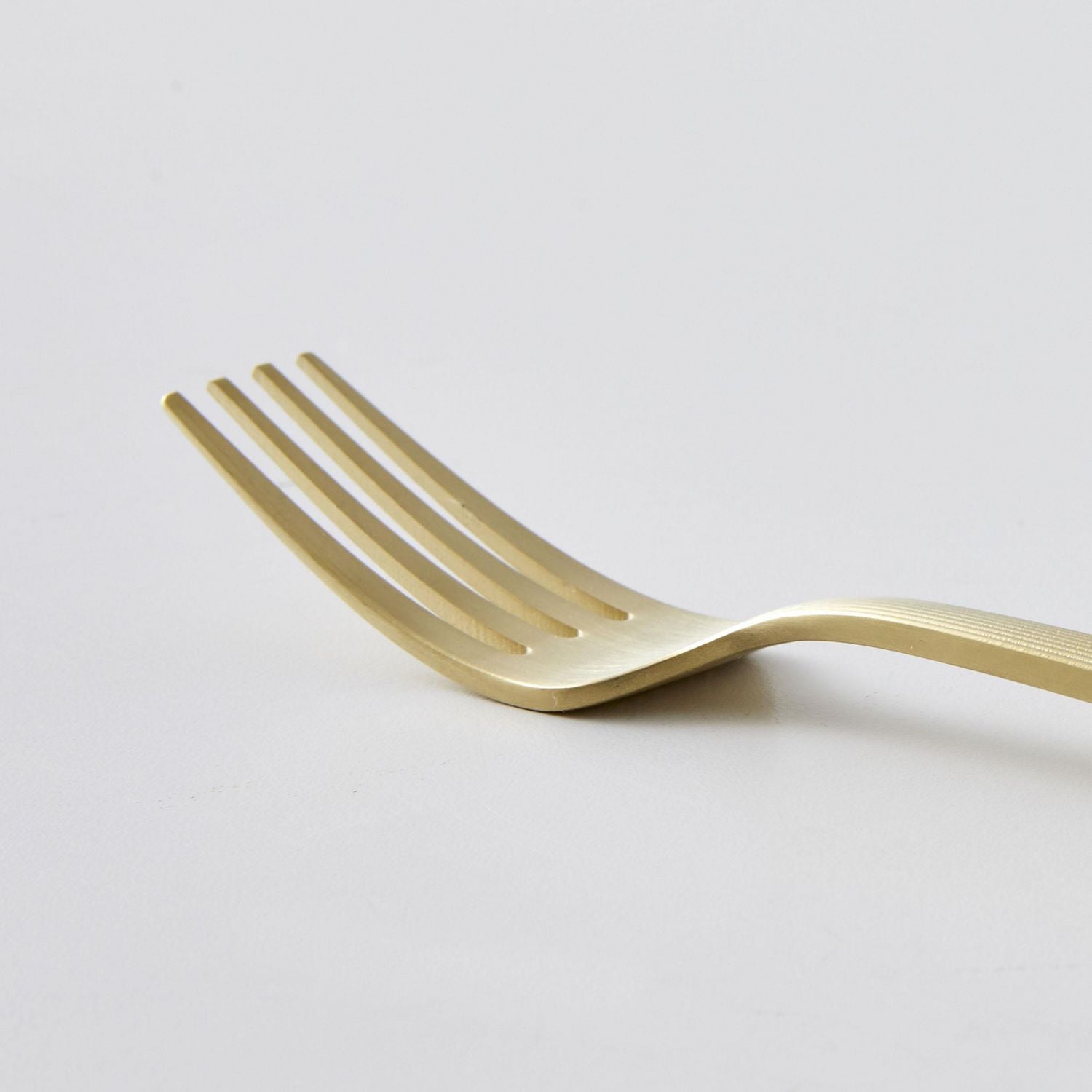 BHG RIVER GOLD SATIN SALAD FORK, Classic design and modern style