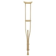 Underarm Crutches Youth size laminated wood adjustable