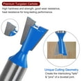 thumbnail image 4 of Uxcell 1/2" Shank 5/8" Dia Tungsten Carbide Dovetail Joint Bit Dovetail Router Bit for Wood, 4 of 6