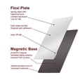 thumbnail image 4 of Labymos Resin 3D Printer Build Plate Flexible Spring Steel Plate Flex Bed and Magnetic Base, 4 of 8
