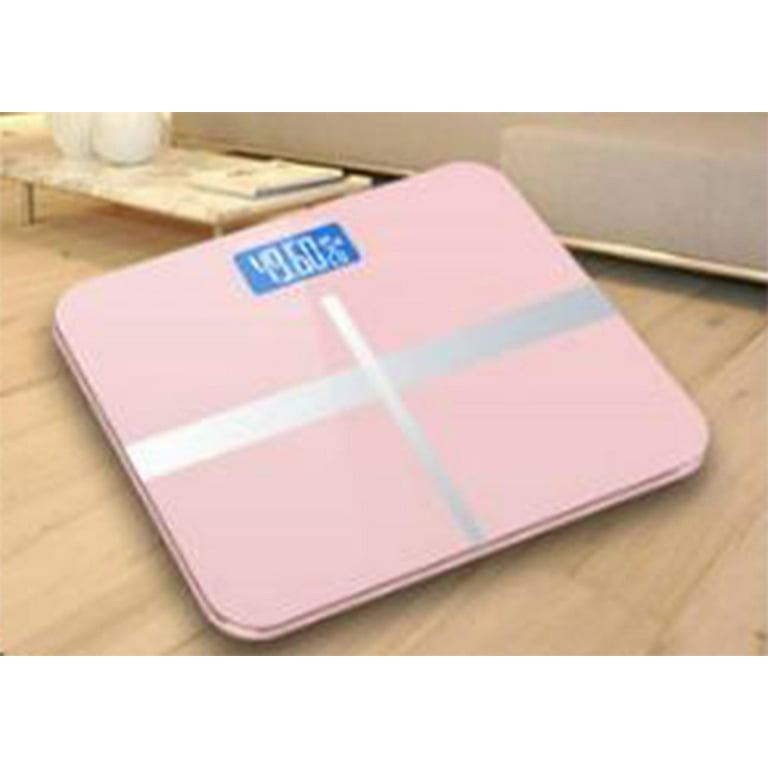Weighing Scale Digital Weight Scale, Bathroom Body Scale, Smart Electronic  Scales, LCD Display, Body Weighing, 180Kg, Pink