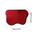 thumbnail image 3 of Purpose Bathroom Floor Mats Super Absorbent Bathroom Rugs Lightweight Non Washable Bathroom Rugs Durable And Exquisite Bathroom Floor Mats Furry Area Rugs Cashew Throw Blanket Rug Room Area Rug Living, 3 of 7