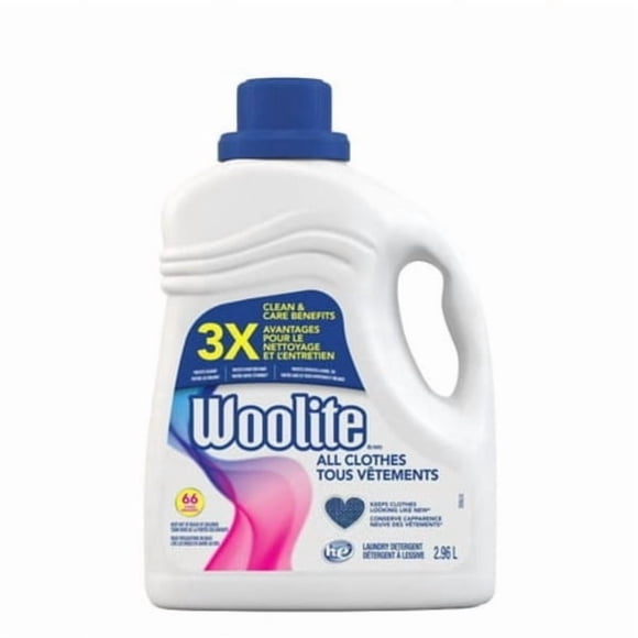 Woolite Détergent à Lessive Quotidien avec Color Renew Méga Format Économique