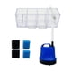thumbnail image 4 of Caja de filtro para acuario, filtro colgante para acuario, limpieza de agua circulante, accesorios para acuario, purificador de agua silencioso y C, 4 of 8