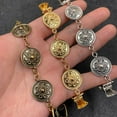 thumbnail image 4 of HUGFEGWE Vintage Chandail Clips Col Cardigan Rétro Clips Boucle Chemise Robe Broche Clips pour Femmes Filles Bijoux (B, Or) CJB91-64292, 4 of 7