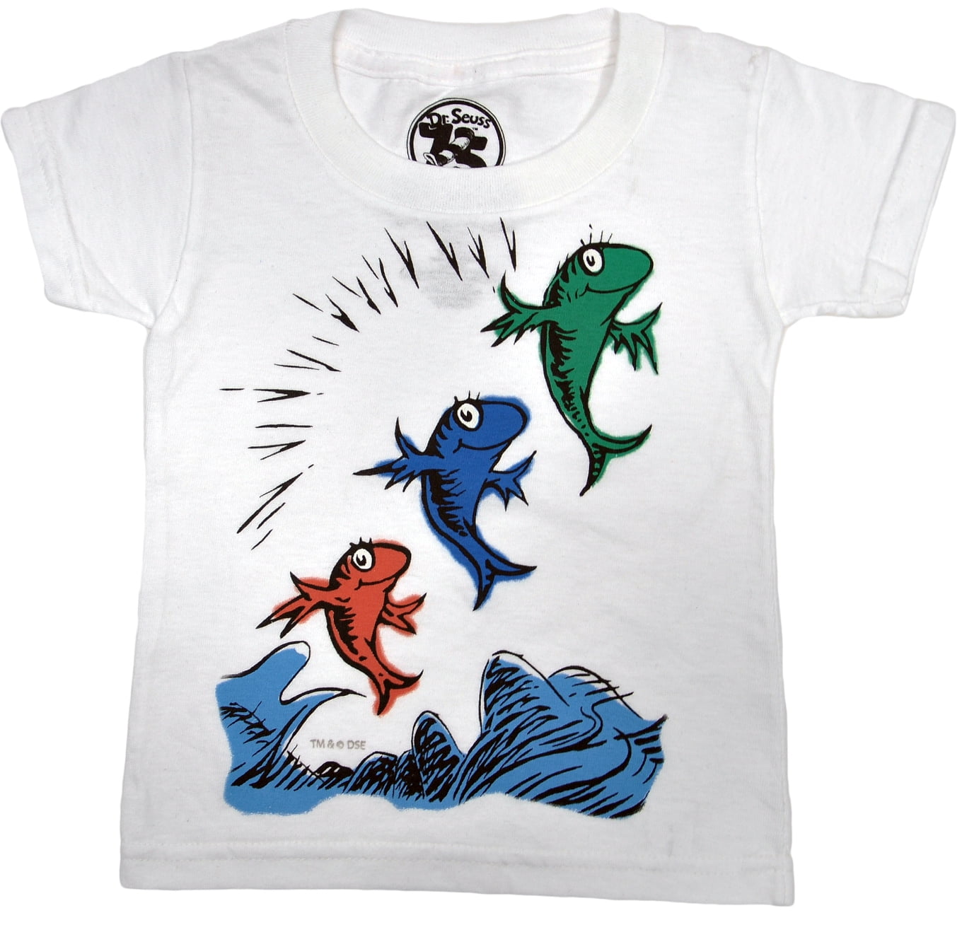 dr seuss one fish shirt