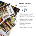 thumbnail image 3 of Lantern Press 1000 Piece Jigsaw Puzzle, Steamboat Springs, Colorado, Colorful Skis, 3 of 5
