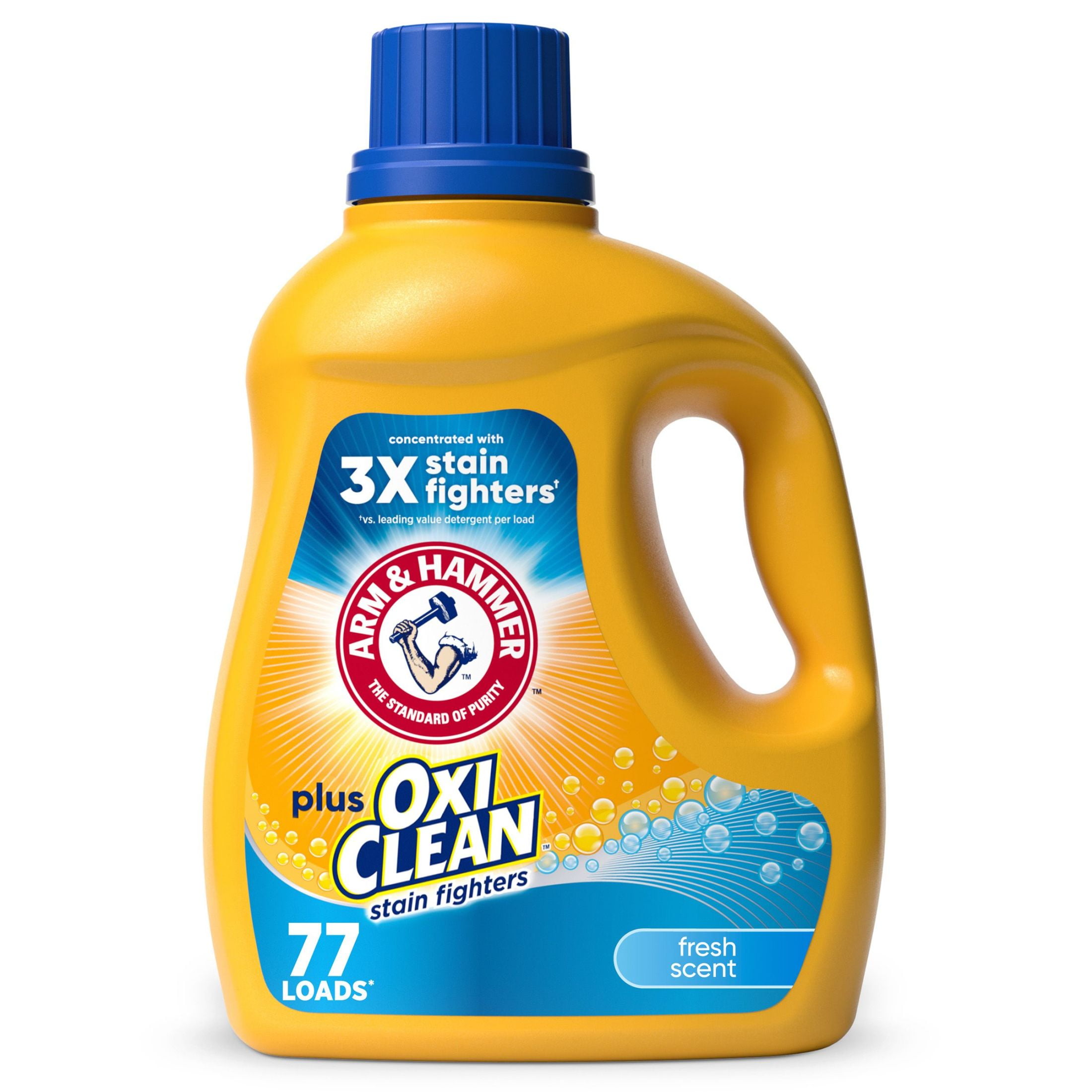 Arm Hammer Plus OxiClean Fresh Scent 35 Loads Liquid Laundry Detergent 45 5 Fl oz