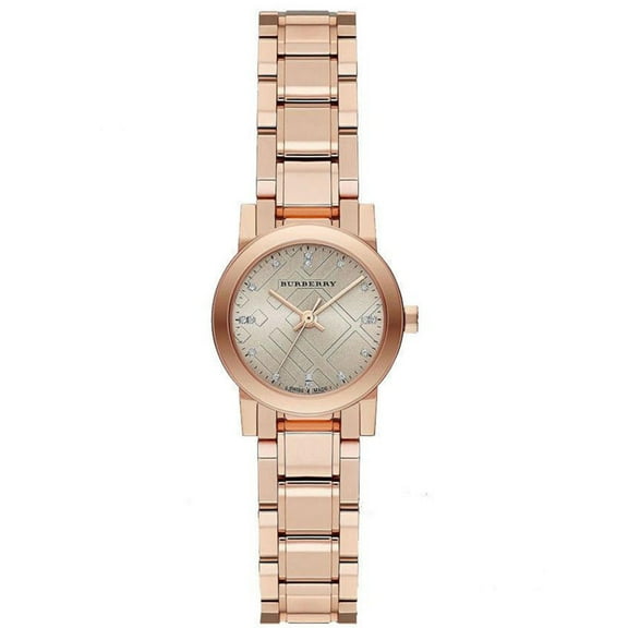 Burberry Women's Diamond Mother of Pearl 26mm Watches