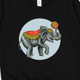 thumbnail image 3 of Inktastic Vintage Circus Elephant Toddler Sweatshirt, 3 of 4