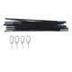 thumbnail image 4 of Refugio parasol para botes toldo estable de verano Tienda para botes Refugio para el sol Conveniente para acampar y pescar, 4 of 8