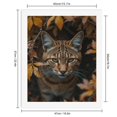thumbnail image 2 of Paint By Numbers Kit for Adults Beginner - DIY Autumn Cat Portrait Leaves Wildlife Canvas Painting Kits for Adults, Frameless Paint By Number for Adults for Home Wall Decor 16x20 Inch, 2 of 7