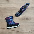 thumbnail image 4 of Toddler Girls' ICY Waterproof Warm Insulated Winter Rain Snow Boots, Navy Blue, 2, 4 of 5
