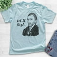 thumbnail image 2 of Kids Let It Gogh Vincent Van Gogh Shirt, Youth Kids Boy Girl T-Shirt, Funny Van Gogh Tee Funny Artist Painter T, Light Blue, Large, 2 of 4