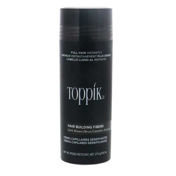 Hair Building Fibers in DARK BROWN, 27.5g/0.97oz - Instantly Fill Thinning Areas & Conceal Hair Loss