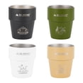 thumbnail image 4 of 4x Tazas de café Zulema Acero Inoxidable 300 ml Reutilizables para Acampar, 4 of 8