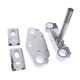 thumbnail image 3 of Amortiguadores de motocicleta, 2 piezas de amortiguador de motocicleta fuerte, extensión de de elevación, piezas plateadas de motocicleta (con Cola Elevador del amortiguador de choque, 3 of 8