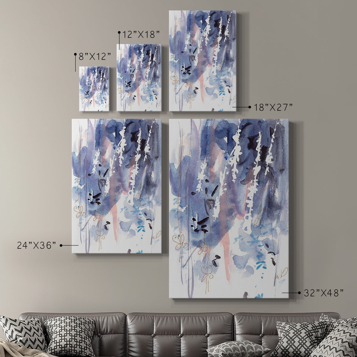 Late Night Breeze III Premium Gallery Wrapped Canvas - Ready to Hang