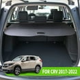 thumbnail image 4 of Fit 5-Door Honda CR-V 2017-2022 Cargo Cover for Honda CR-V 2017 2018 2019 2020 2021 2022 SUV Crossover Accessory Black Retractable Rear Trunk Privacy Security Shield Shade, 4 of 7