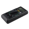 thumbnail image 3 of Mini Digital Multimeter with Buzzer Overload Protection Pocket Voltage Ampere Ohm Meter for DC AC with LCD Display Portable Black, 3 of 8