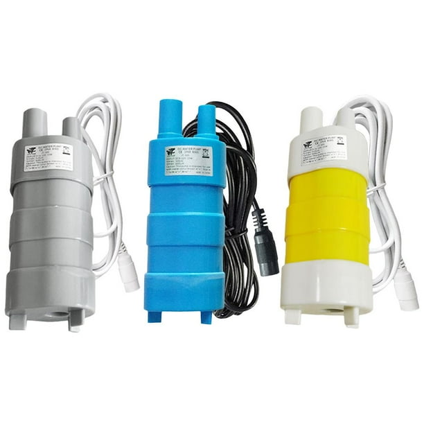 Bomba de elevación alta DC 12V 5m / 16.4ft 15W Bomba de agua para caravana Camper (A)