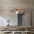 thumbnail image 5 of Arturesthome Art Design Rattan Pendant Light Lampshade For Living Room, 5 of 12