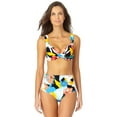 thumbnail image 3 of Anne Cole MULTI Signature Modern Blooms Bikini Bottom, US Large NWOT, 3 of 4
