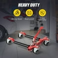 thumbnail image 3 of Ktaxon 2PCS 1500 lbs Mechanical Car Wheel Dolly, 3 of 7