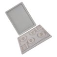 thumbnail image 1 of unbranded 2Ud Tablero Gris Para De Pulseras Con Organizador Y Superficie Para Bisutería, 1 of 8