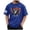 Blue, variant on UngA 250 Years American 250th Anniversary US USA Flag 4th of July T Shirt Men (Dark Blue,S)
