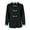 Black, variant on I5 Apparel Hooded Rain Slicker Jacket with Toggle (Women)