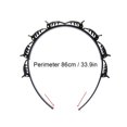 thumbnail image 2 of Pinzas y Diademas Dobles para Cabello Unisex, Clip de Resina ABS para Peinados y Flequillo, Color Negro, Diseño Elegante y Fácil de Usar, Ideal para Regalos., 2 of 6