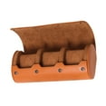 thumbnail image 1 of segolike Boîte de Rangement pour Montres Anti-Chute Robuste pour Bureau Chambre Protection 3 Compartiments Marron Clair, 1 of 9