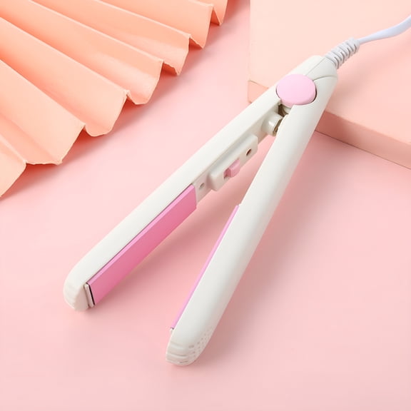 ACDANC 2026 New Mini Hair Curler, Mini Hair Curler for Short Hair, 2 in 1 Mini Curler and Hair Straightener, Mini Curling Iron 1/2 Inch Barrel Short Hair