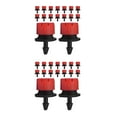 thumbnail image 3 of Masteelf 300 pcs Adjustable Drip Irrigation Emitters for Garden Watering System, Greenhouse, Farm, Lawn, Flower Bed, Red, 3 of 8