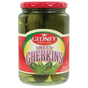 GEDNEY SWEET GHERKINS 24 OZ