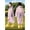 Light Pink, variant on Rain Ponchos for Kids Reusable,Thickened EVA Travel Raincoat Jacket with Hoods and Sleeves Cute Polka Dot Print (Light Yellow 4-9 Years)