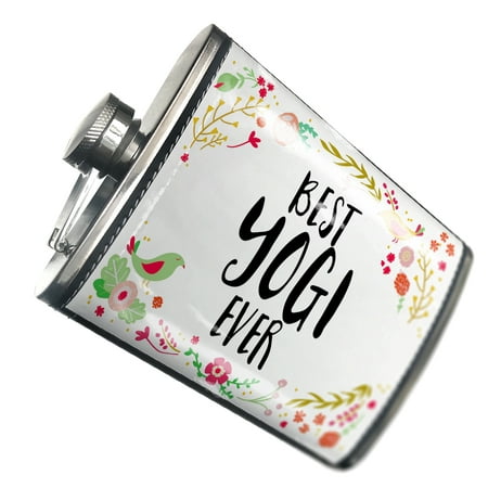 

NEONBLOND Flask Happy Floral Border Yogi