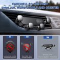thumbnail image 2 of SURJDE Support de Téléphone pour Évent de Voiture 2023 Mini Support de Ventilation Automobile, Support de Cellulaire Mains Libres Universel Amélioré pour iPhone Android Téléphone Intelligent, 2 of 7