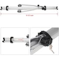 thumbnail image 2 of CCIYU Bike Roof Carrier Fits Most Size Crossbar Aluminum Car Rooftop Bike Carrier Bicycle Racks with Lock, 2 of 6