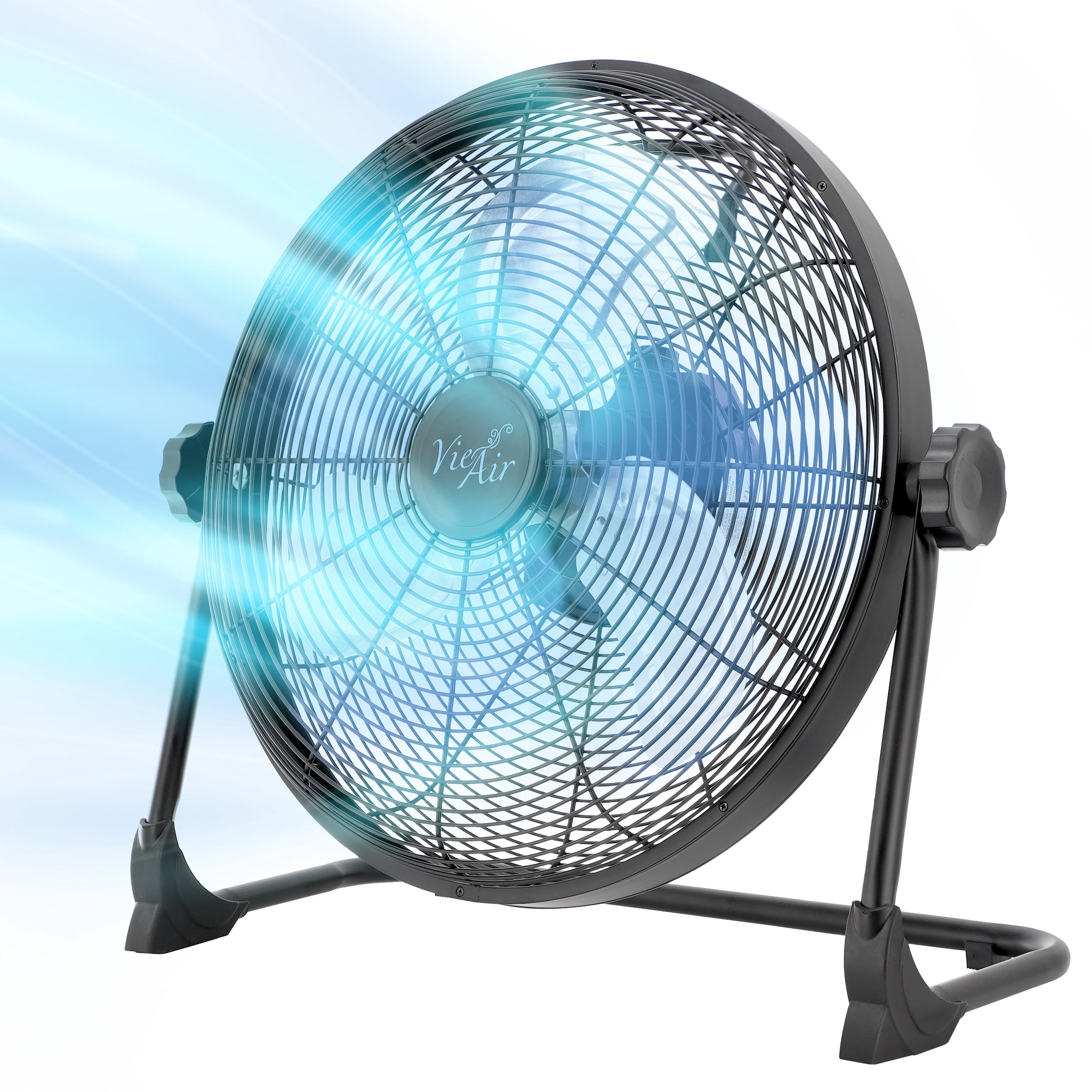Vie Air 16 Inch Rechargeable Indoor/Outdoor Floor Fan (IPX4 Rated)